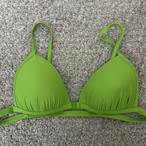 Aerie triangle swim top